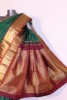 Traditional Contrast Wedding Kanjeevaram Silk Saree